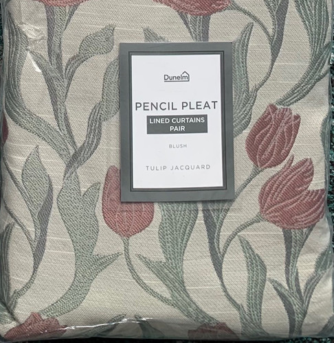 Dunelm tulip jacquard grey - jacquard,