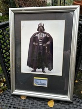 Incredibly Rare Dave Prowse Signed Darth Vader 