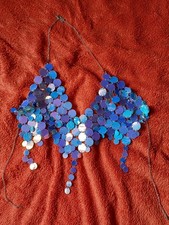 Pale blue disc chainmail