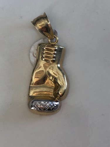 10kt gold boxing - gold,