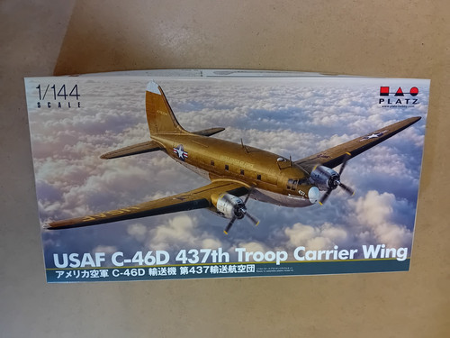 144 platz usaf 46d 437th - platz, c-46d