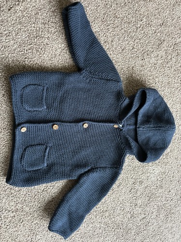 Navy blue knit - next, up