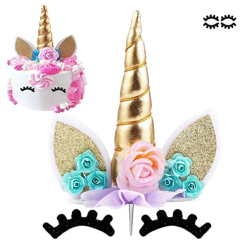 Unicorn cake topper - unicorn, diy