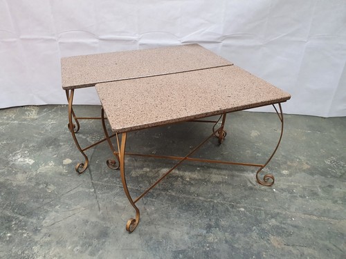 Granite topped coffee table - granite,