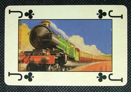 Playing card hornby railways - card,