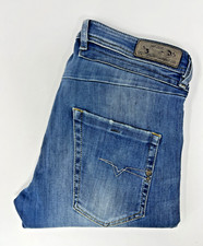 Diesel Belther Jeans W33 L32 Mens Blue Slim Tapered Fit Denim