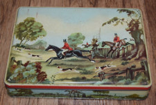 Vintage Toffee Tin Fox hunting
