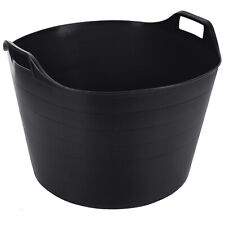 26L 42L 75L LARGE FLEXI TUBS FLEXIBLE COLOUR BUCKET For STORAGE GARDEN PET FOOD