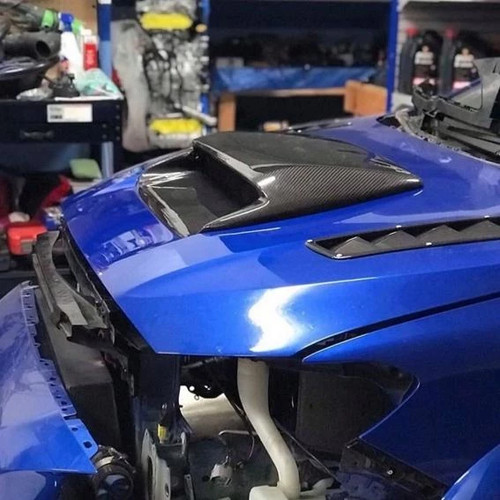 Real carbon fiber hood - real, bonnet