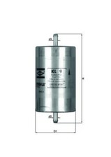 Fuel Filter MAHLE Fits RENAULT