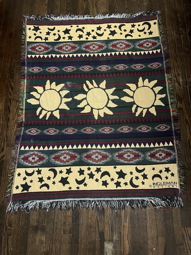 Vtg aztec celestial sun - celestial, moon