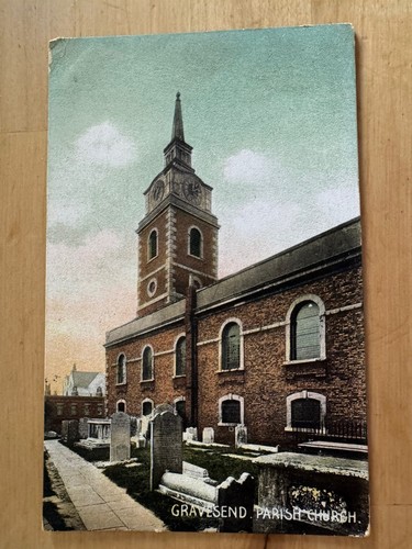 Postcard gravesend parish - gravesend,