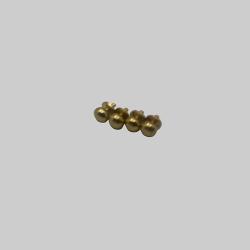 Dolls house brass door - brass,