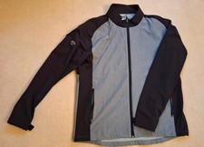 CALLAWAY GOLF MEN'S FULL-ZIP WINDPROOF WATER-RESISTANT COLOUR-BLOCK JACKET, XL