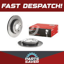 2x Brake Discs Pair Solid fits