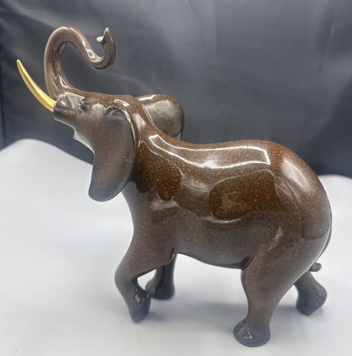 Aynsley 23cm ceramic elephant - aynsley,