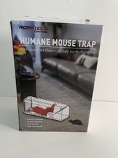 2 x Roshield Humane Mouse Traps No Poison Required - Damaged Box