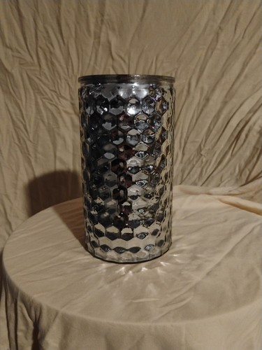 Mercury glass vase - mercury,