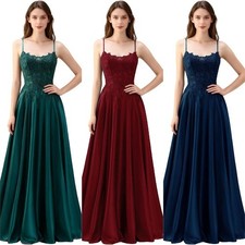 Women's Long A-Line Prom Dress