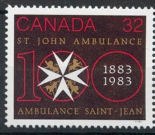 Canada 1983 St John Ambulance