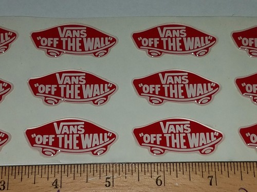 Vtg puffy vans sticker - 70's,