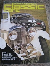 CLASSIC CARS NOV 1974 GT40 TRIUMPH TR1 8-LITRE BENTLEY ASTON MARTIN ZAGATO MINI