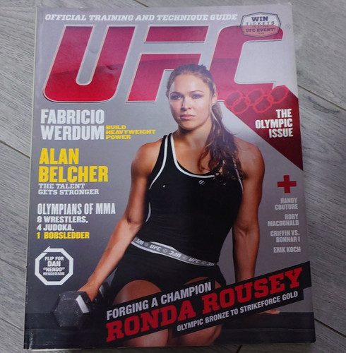 Ufc magazine the olympic issue - ufc,