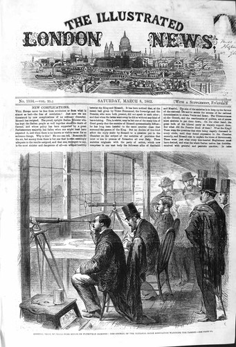 Old antique print - antique, 1862