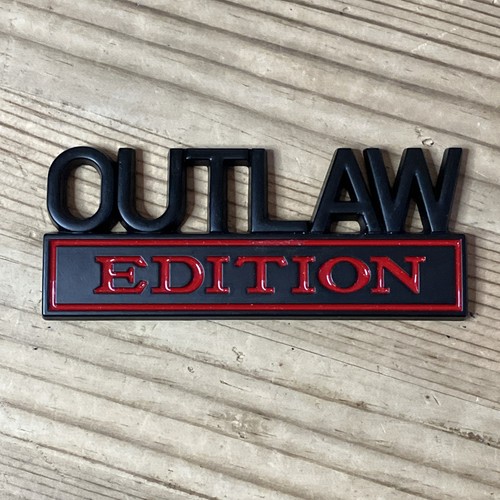 Outlaw edition vehicle badge - edition,