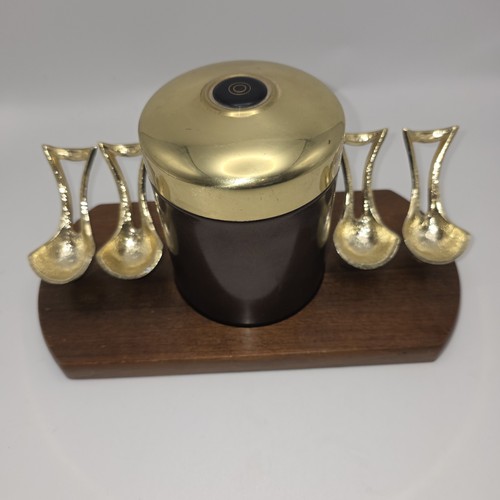 Vintage mcm walnut stand 4 - stand, w