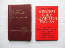 2 Books - Pitman's Shorthand