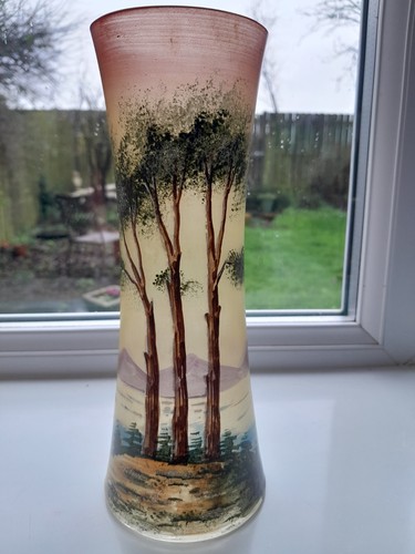 French glass hand - hand, vase