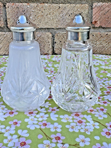 Salt and pepper - , glass
