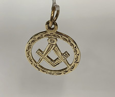 Hallmarked 9ct Gold Masonic