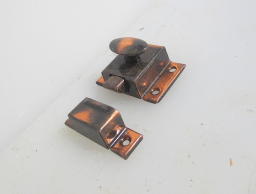 Vintage iron sprung lock - vintage,