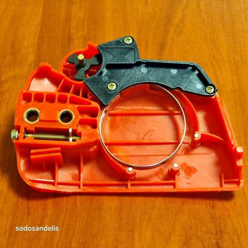 Chain brake assembly for - chain,