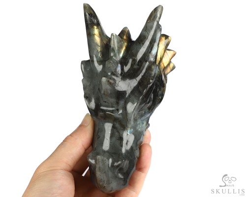 Labradorite hand carved - hand,
