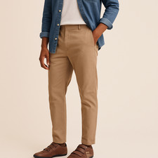 Duck and Cover Rowe Vintage 3V Trainers UK 7 Brown Casual Hook and Loop Shoes