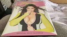 KELLY BROOK---OFFICIAL CALENDAR 2023-- good condition