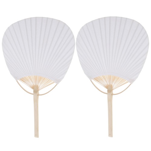 Pcs blank painting hand - blank, fan