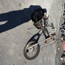 YAMAHA PW80 FRAME PROJECT BARN FIND  RESTORATION 1983-2013 