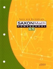 Testing Book: 3rd Edition (Saxon Math 6/5 Home..., Hake