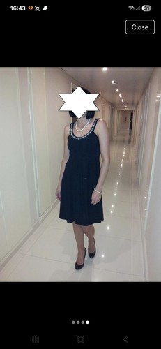 Black dress size - black,
