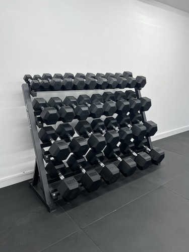 Hex dumbbell 40kg set - hex,