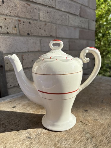Vintage myott art deco tea - tea, pot