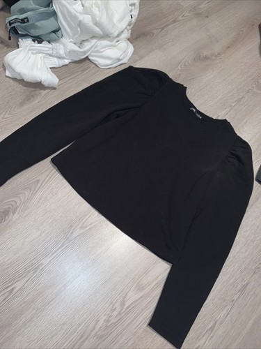 Zara black puff - black,