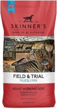 15kg Skinner’s Field & Trial Muesli Mix – Complete Dry Adult Dog Food Pack