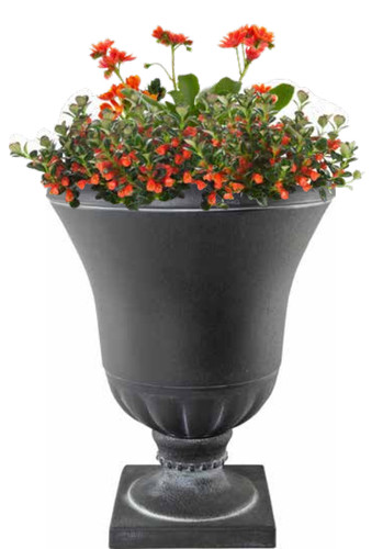 Garden planter greek - planter, aged