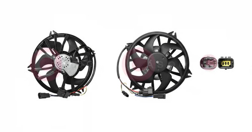 Radiator fan motor for