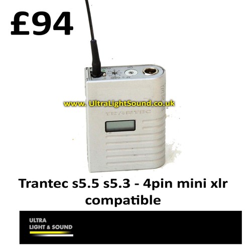 Trantec beltpack transmitter